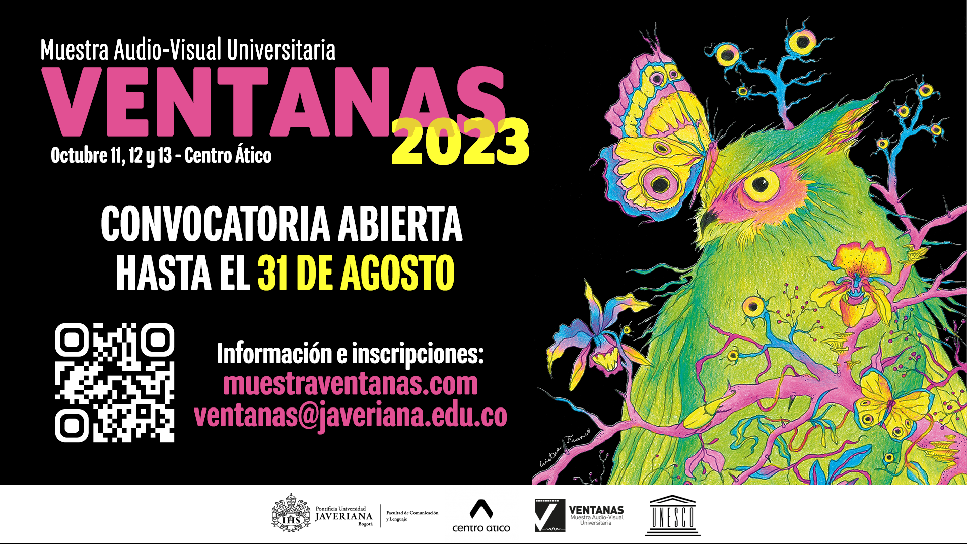 Muestra Audio-Visual Universitaria Ventanas 2023